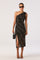 Sticky add to cart - Esmeraude One-Shoulder Midi Dress