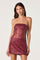Sticky add to cart - Janiyah Beaded Sequin Mini Dress