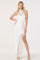 Sticky add to cart - Cristell Lace Halter Criss-Cross Maxi Dress