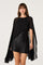 Sticky add to cart - Ginevra Chiffon Cape Mini Dress