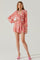 Long Sleeve Back Tie Floral Romper