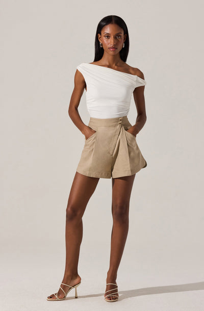 Fiora Asymmetrical Bodysuit