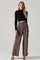 Pleated Wide Leg Cargo Pants