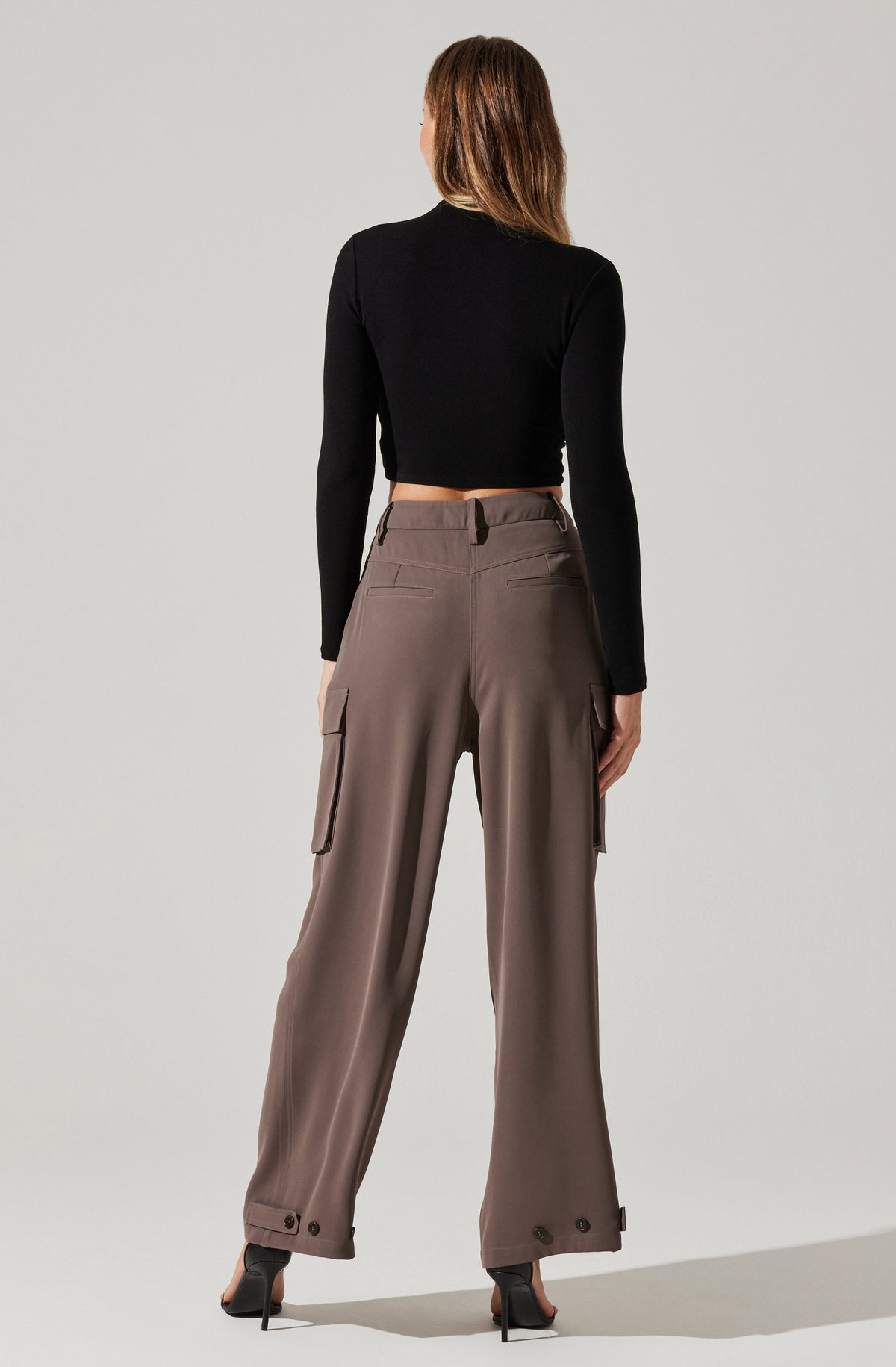 PLEATED WIDE PANTS