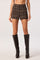 Sticky add to cart - Wynn Plaid High-Rise Shorts