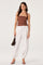 Sticky add to cart - Airen Balloon Drawstring Wide-Leg Pants