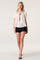 Sticky add to cart - Mariana High-Rise Stretch Mini Shorts