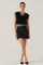 Sticky add to cart - Satin Lace Trim Mini Skirt