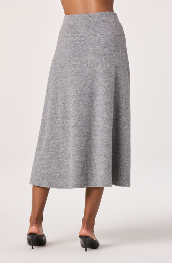 Knit A-line Midi Skirt - ASTR the Label