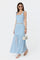 Sticky add to cart - Halie Mixed Media Maxi Skirt