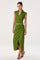 Sticky add to cart - Onyx Faux Wrap Midi Skirt