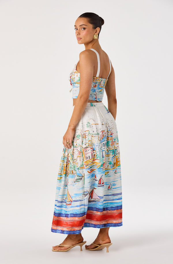 Wendy Pleated Midi Skirt Wendy Pleated Midi Skirt
