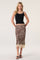 Sticky add to cart - Eilinna Lace Hem Satin Midi Skirt