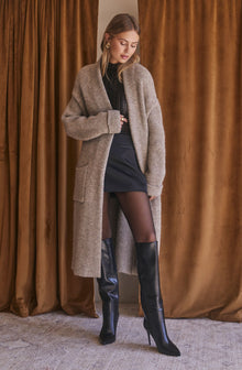 Noor Belted Maxi Cardigan– ASTR the Label Noor Belted Maxi Cardigan– ASTR the Label