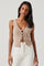 Crochet Front Tie Flyaway Top