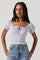 Smocked Halter Tie Floral Top