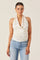 Sticky add to cart - Draped Crossover Halter Top