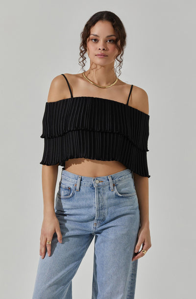 Pleated Tier Top