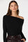 Sticky add to cart - One Shoulder Ribbed Knit Top