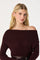 Sticky add to cart - One Shoulder Ribbed Knit Top