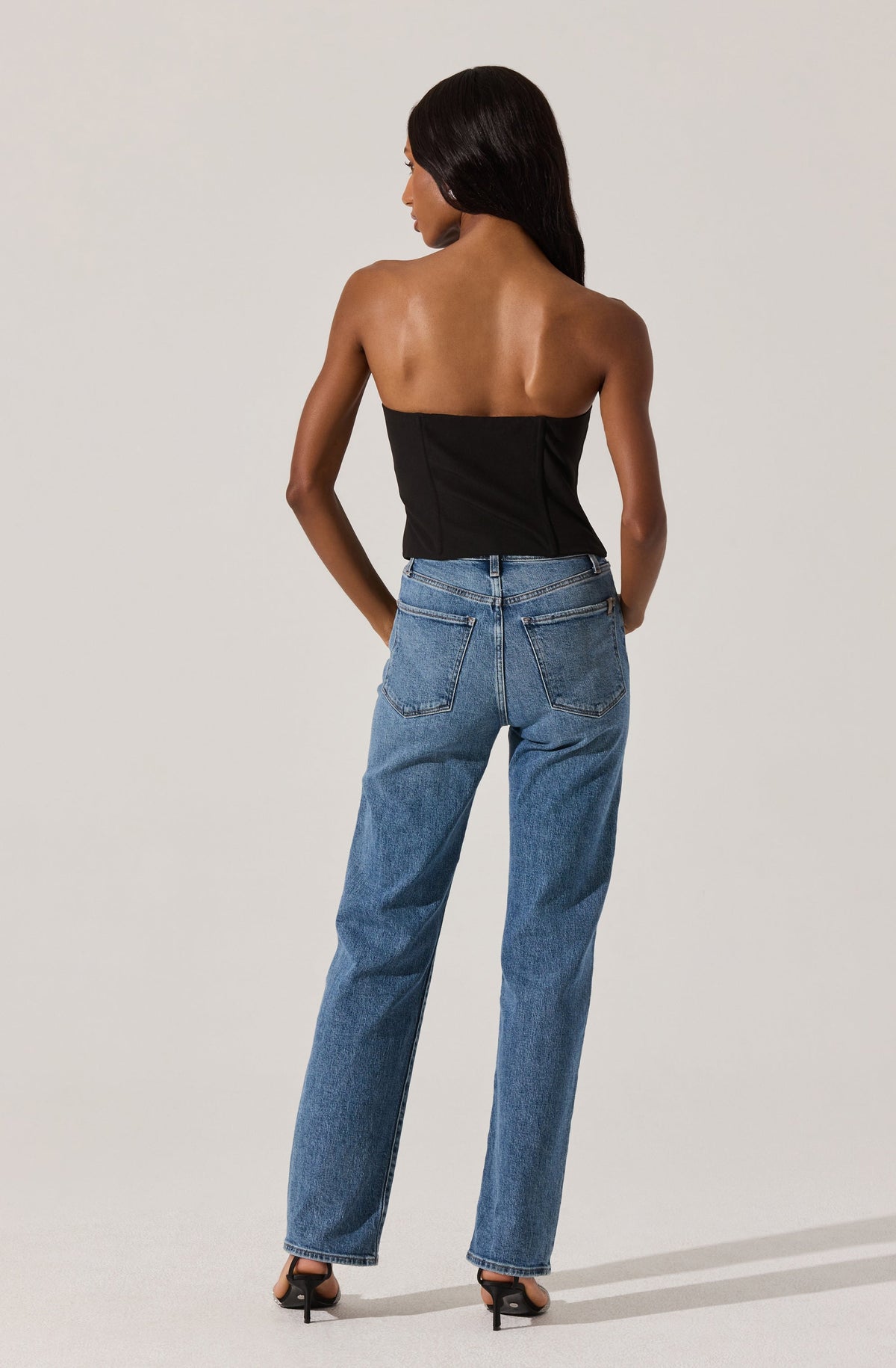 Strapless Bow Bustier Top– ASTR the Label