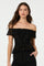 Sticky add to cart - Lace Off Shoulder Ruffle Top