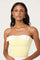 Sticky add to cart - Contrast Bow Strapless Top