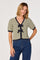 Sticky add to cart - Contrast Bow Front Cardigan