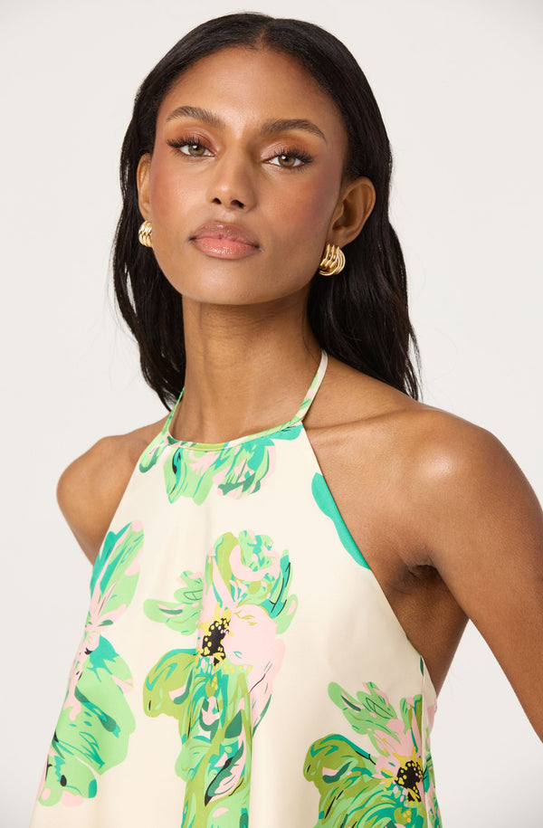 Satin Halter Neck Top - ASTR the Label Satin Halter Neck Top - ASTR the Label