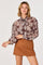 Sticky add to cart - Semi Sheer Bow Necktie Top