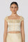 Sticky add to cart - Elliana Lace Sleeve Satin Top