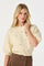 Sticky add to cart - Jewel Embellished Puff Sleeve Sweater