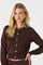 Sticky add to cart - Scalloped Crewneck Cardigan
