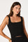 Sticky add to cart - Halie Ribbed Knit Sweater Tank