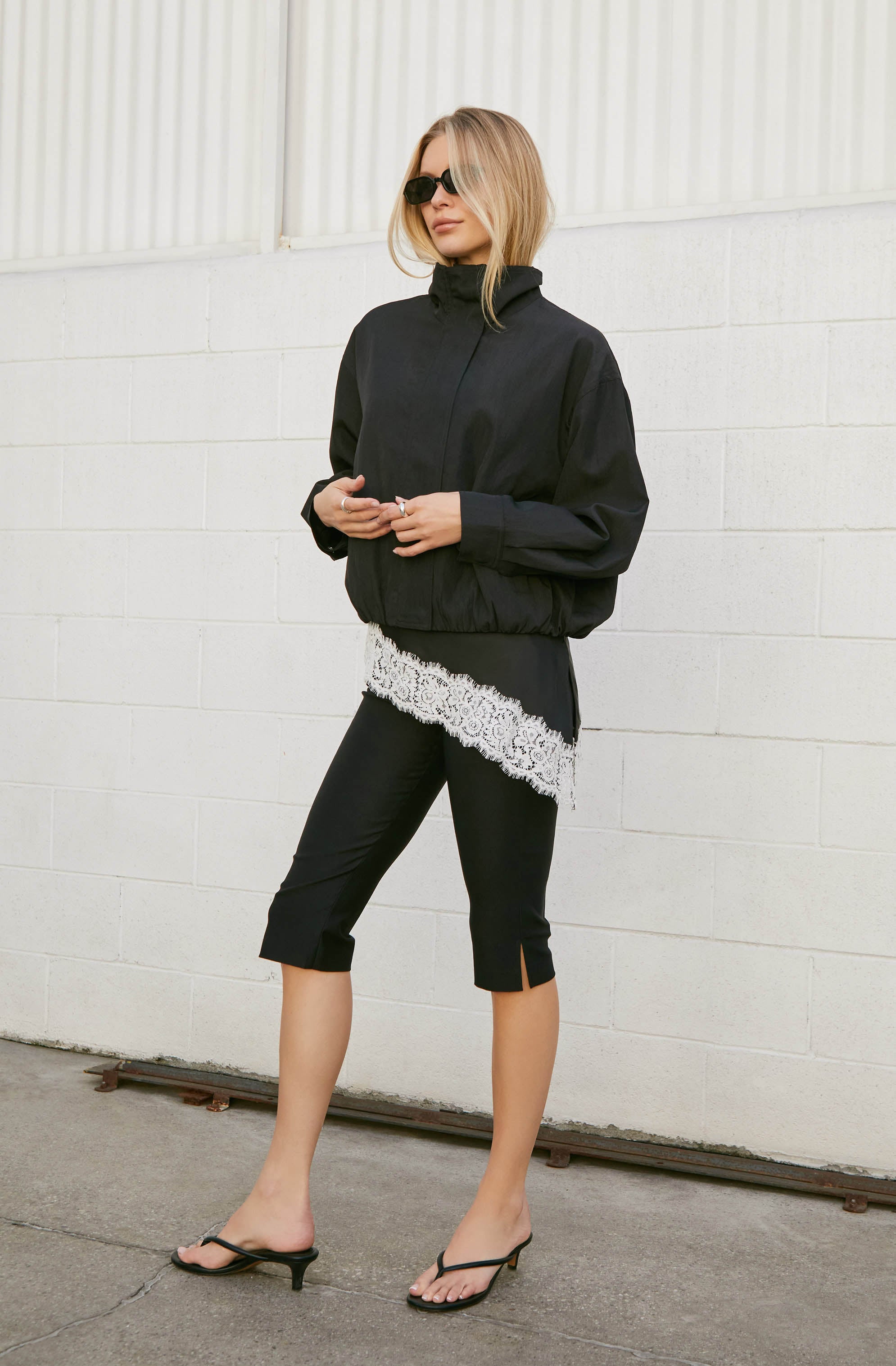 Cooper Funnel Neck Bomber Jacket
