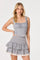 Sticky add to cart - Penny Gingham Bustier Crop Top