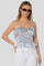 Sticky add to cart - Brynn Ruched Peplum Top