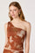 Sticky add to cart - Adalee One-Shoulder Ruched Crop Top
