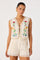 Sticky add to cart - Amina Floral Embroidered Vest