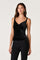 Sticky add to cart - Berlyn Velvet Cowl Neck Tank