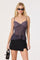 Sticky add to cart - Haleigh Plaid Mesh Top
