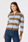 Sticky add to cart - Margrid Striped Polo Sweater