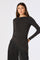 Sticky add to cart - Fiona Asymmetric Lace Hem Top