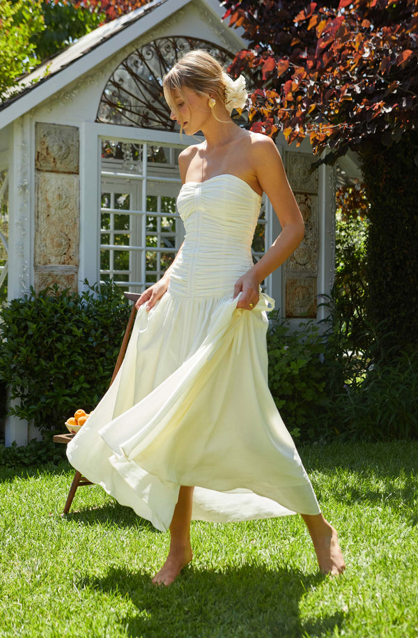 Zori Strapless Maxi Dress - ASTR the Label Zori Strapless Maxi Dress - ASTR the Label
