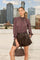 Sticky add to cart - Alyssa Plaid Ruffle-Collar Blouse