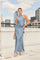 Sticky add to cart - Viridiana Satin Halter Maxi Dress