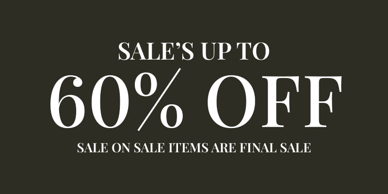 The image features text announcing a sale with discounts of up to 60% off. The background is dark, and the text is in white capital letters. The text emphasizes the discount percentage with large, bold font.