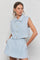 Sticky add to cart - Jhene Tweed Sleeveless Top
