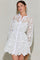 Sticky add to cart - Celie Crochet Lace Mini Dress