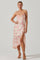 Sticky add to cart - Gaia Floral Burnout Midi Dress